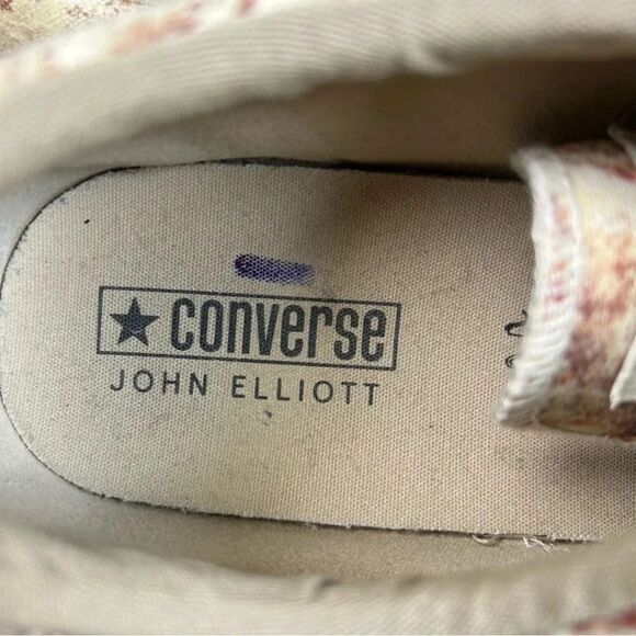 Converse X John Elliot Skid Grip OX Casual Sneaker Lace Up Shoe Mens Size 9 - Picture 10 of 10